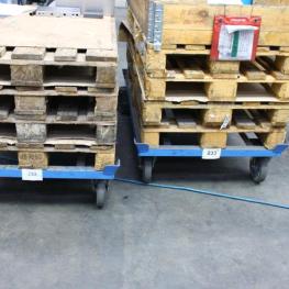 Lot Of Pallet Transport Trolley
