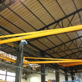 Wall Mounted Slewing Jib Crane