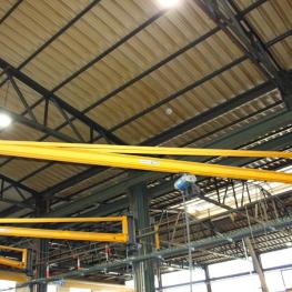 Wall Mounted Slewing Jib Crane