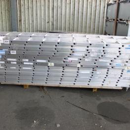 Lot Of Aluminium Single Ladders