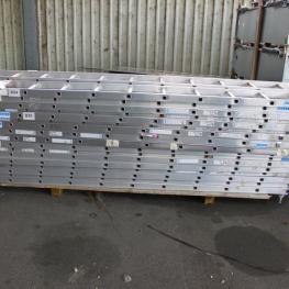 Lot Of Aluminium Single Ladders