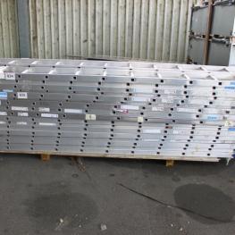 Lot Of Aluminium Single Ladders