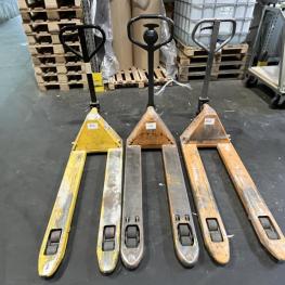 Lot Of Forklift Trucks
