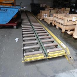 Lot Of Roller Conveyors