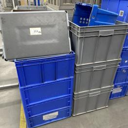 Lot Of Plastic Crates