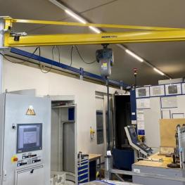 Column Mounted Slewing Jib Crane