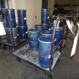 Lot Of Platform Transport Trolleys
