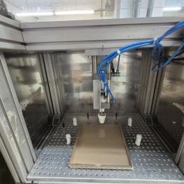 Glasbruch Teststand