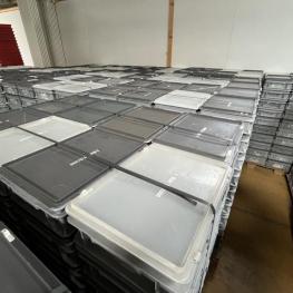Lot Of Plastic Crates