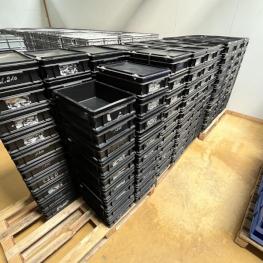 Lot Of Plastic Crates