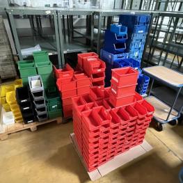 Lot Of Plastic Crates