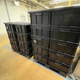 Lot Of Plastic Crates