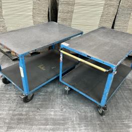 Lot Of Tiered Transport Trolleys