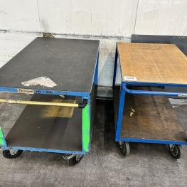 Lot Of Tiered Transport Trolleys