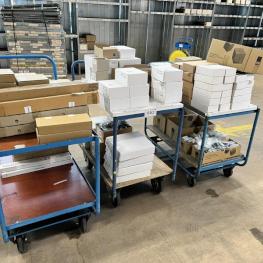 Lot Of Tiered Trolleys