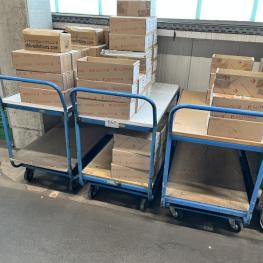 Lot Of Tiered Trolleys