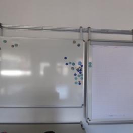 Whiteboard Flipchart Kombination