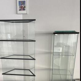 Glasvitrinen